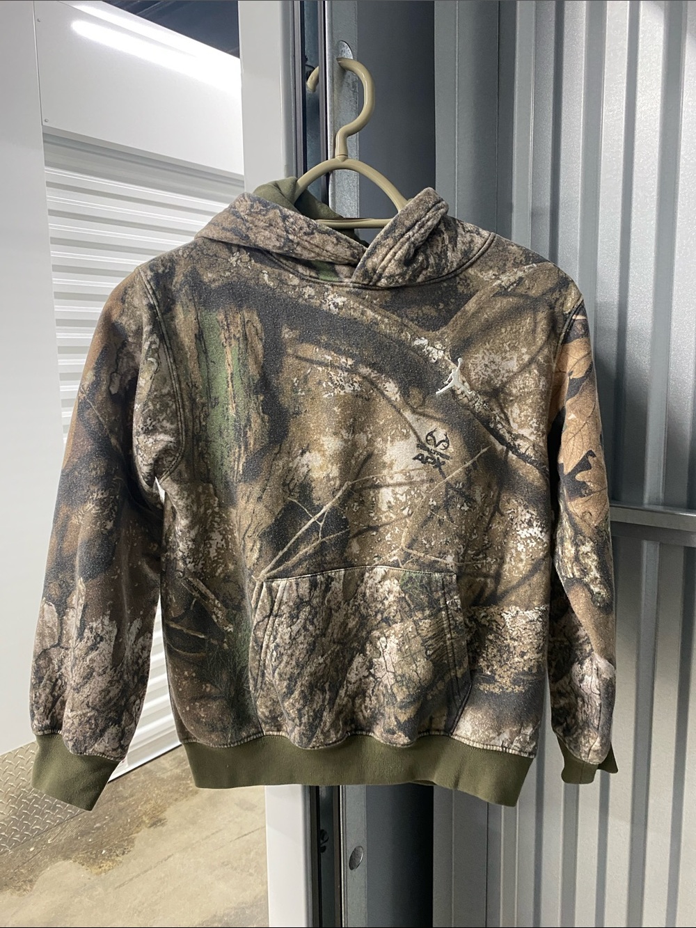 Jordan Realtree Camo Hoodie with Olive Trim